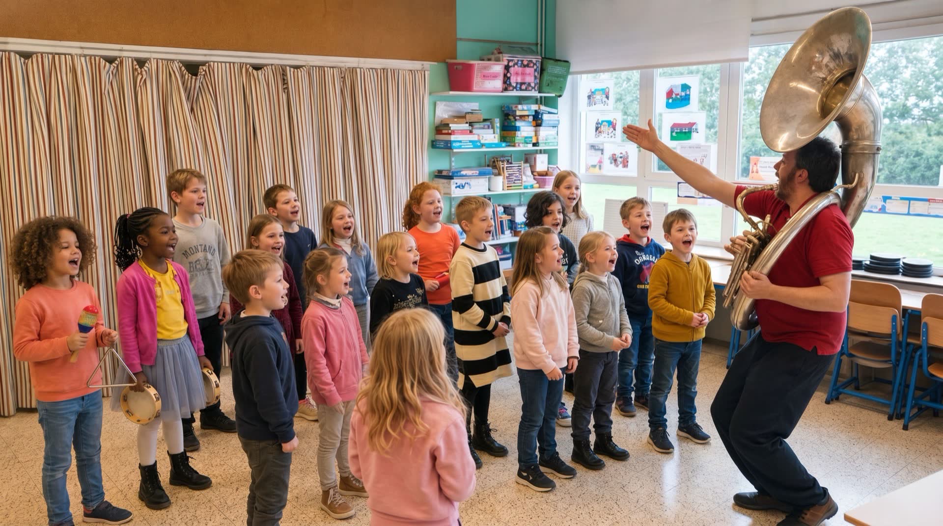 Stage de musique pour enfants — 26 → 30 avril 2027